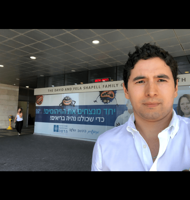 Jesús Lozano, un mexicano curando ojos en Jerusalén