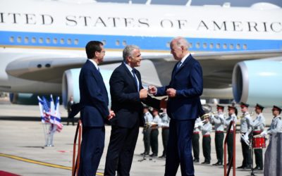 Joe Biden visita Israel por primera vez como presidente de EEUU